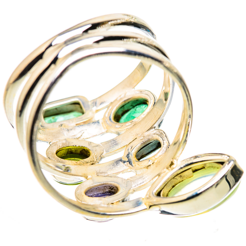 Prehnite Rings handcrafted by Ana Silver Co - RING132542 - Photo 3