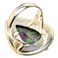 Ruby Zoisite Rings handcrafted by Ana Silver Co - RING132551 - Photo 3