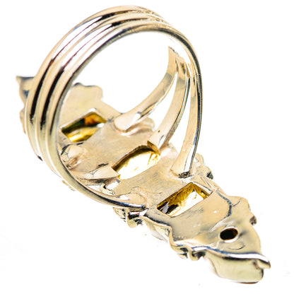 Citrine Rings handcrafted by Ana Silver Co - RING132555 - Photo 3