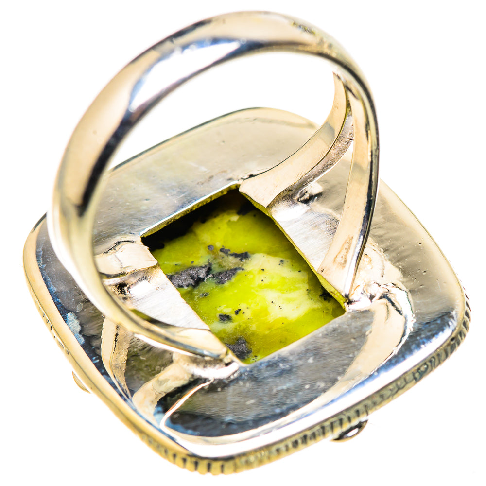 Rainforest Jasper Rings handcrafted by Ana Silver Co - RING132561 - Photo 3