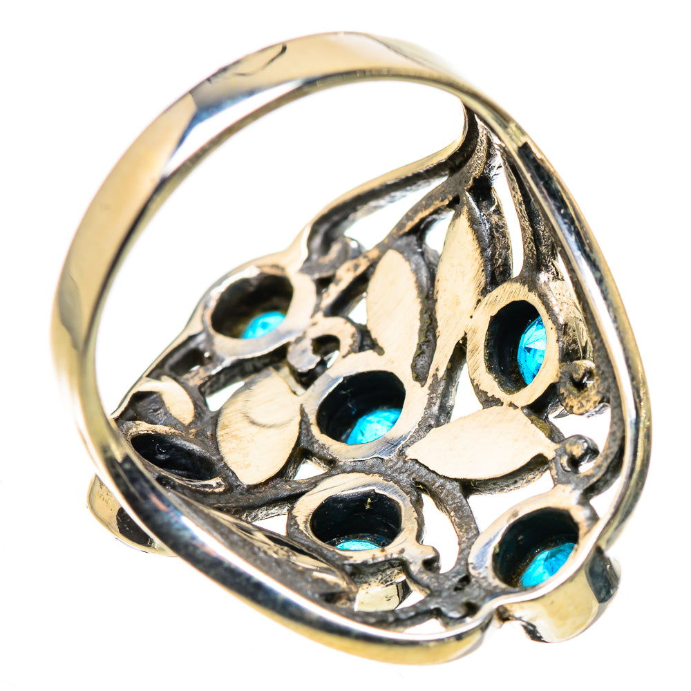 Swiss Blue Topaz Rings handcrafted by Ana Silver Co - RING132562 - Photo 3