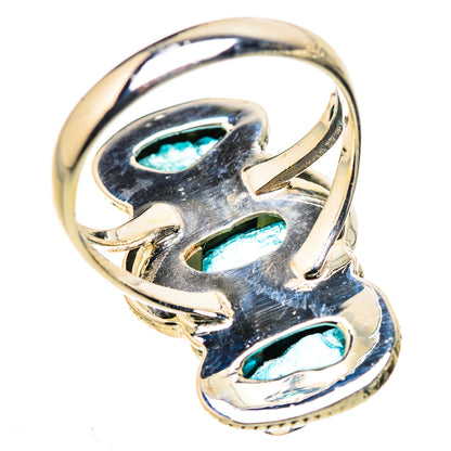 Blue Fluorite Rings handcrafted by Ana Silver Co - RING132563 - Photo 3