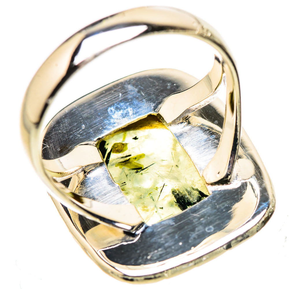 Prehnite Rings handcrafted by Ana Silver Co - RING132566 - Photo 3