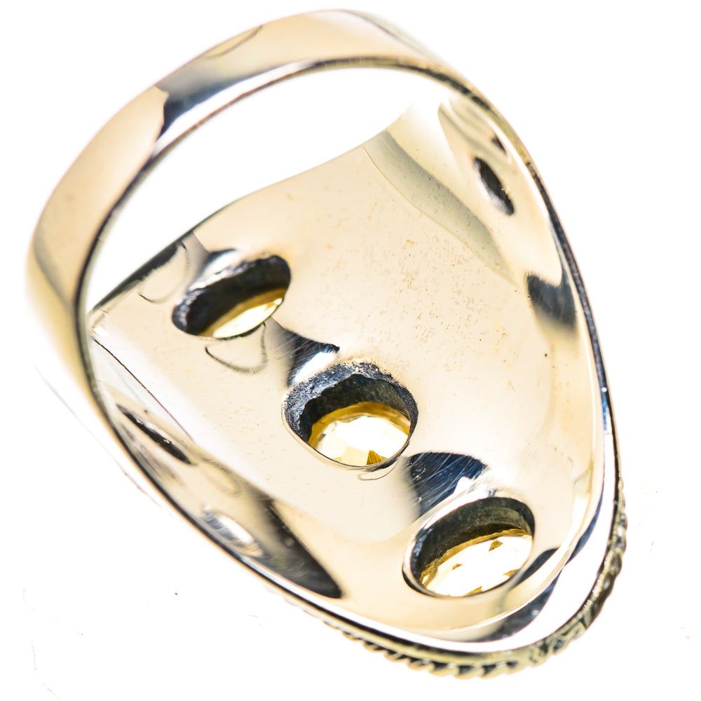 Citrine Rings handcrafted by Ana Silver Co - RING132588 - Photo 3