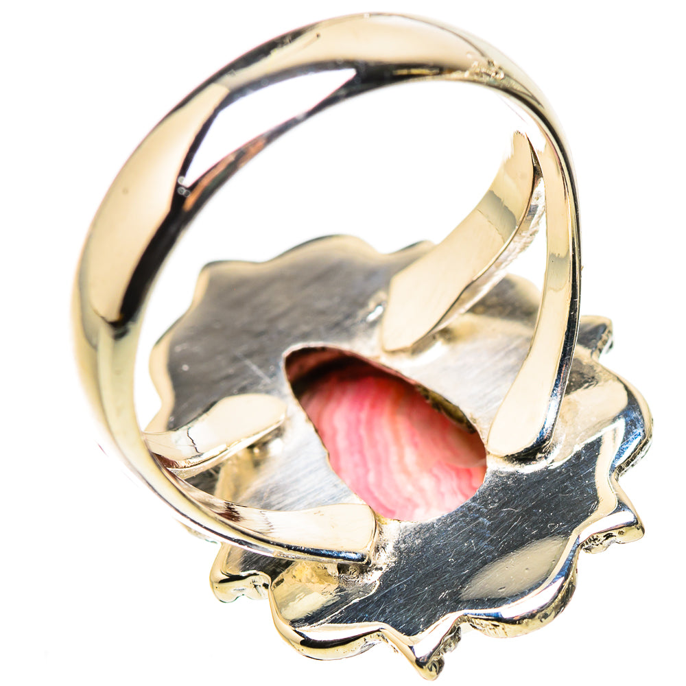 Rhodochrosite Rings handcrafted by Ana Silver Co - RING132590 - Photo 3