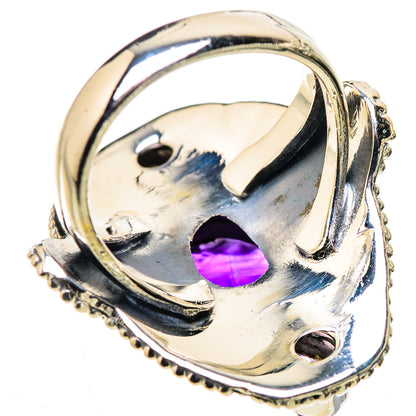 Amethyst Rings handcrafted by Ana Silver Co - RING132592 - Photo 3