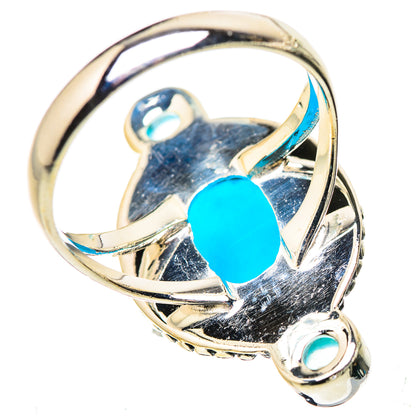 Smithsonite Rings handcrafted by Ana Silver Co - RING132608 - Photo 3