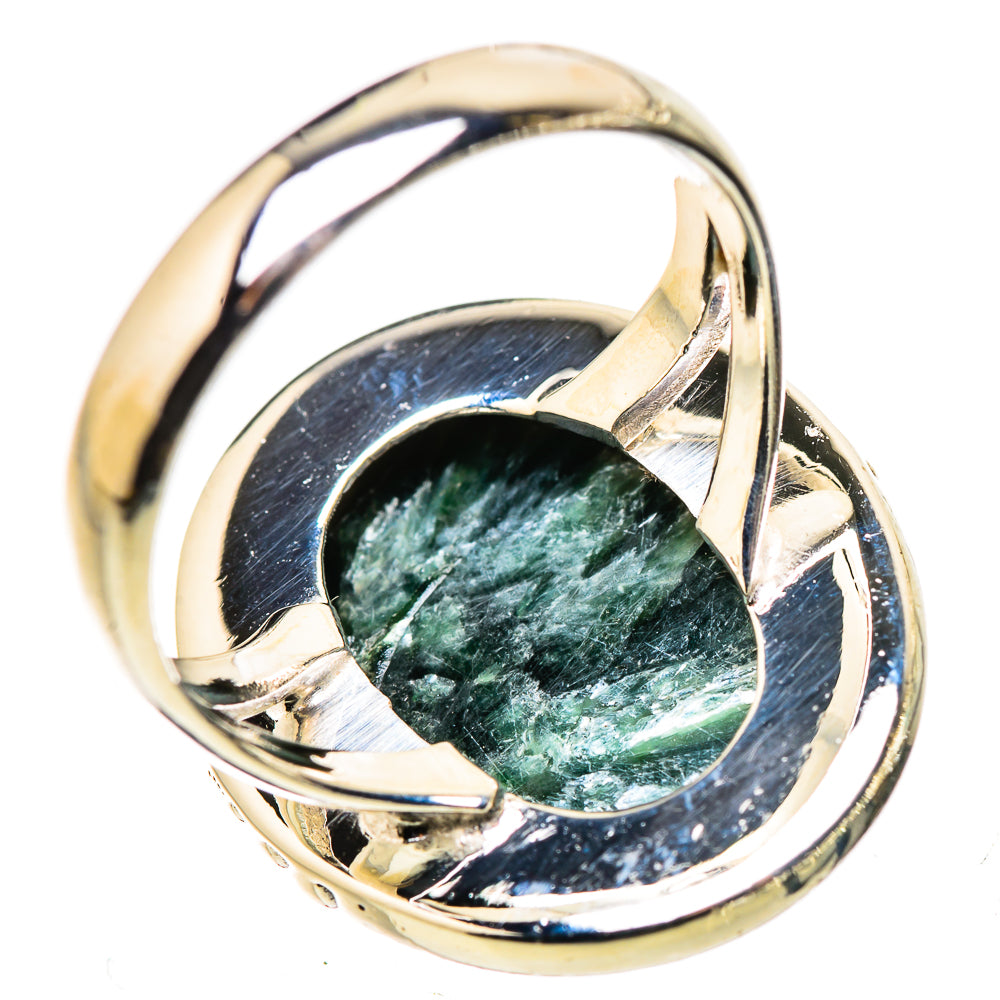 Seraphinite Rings handcrafted by Ana Silver Co - RING132611 - Photo 3