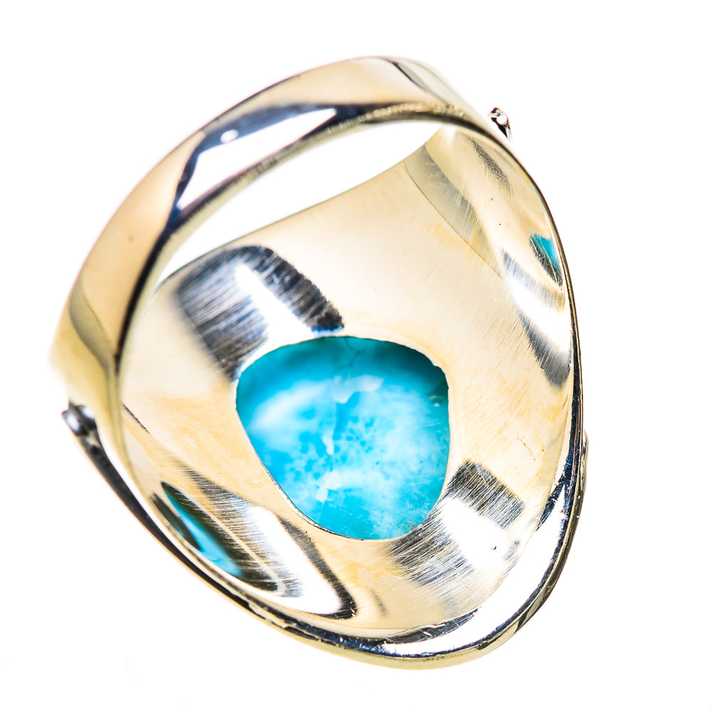 Larimar Rings handcrafted by Ana Silver Co - RING132623 - Photo 3
