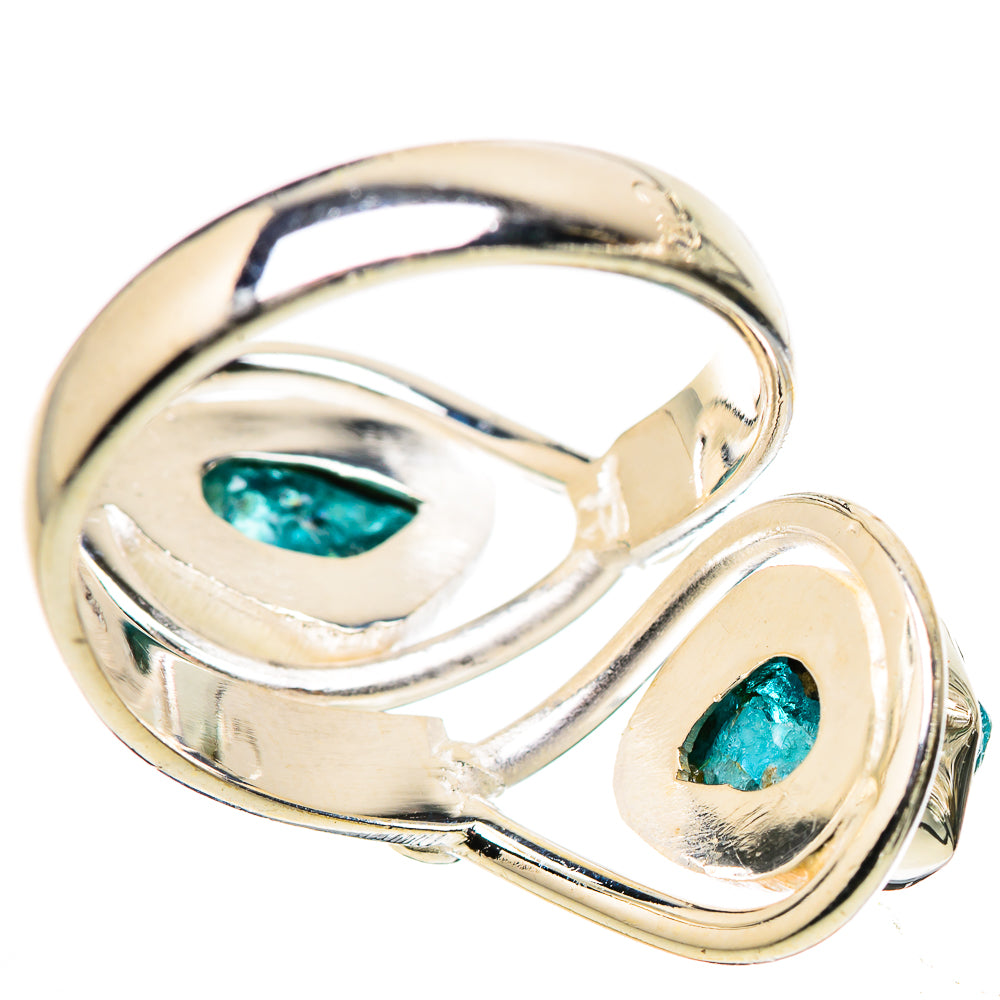 Blue Fluorite Rings handcrafted by Ana Silver Co - RING132631 - Photo 3