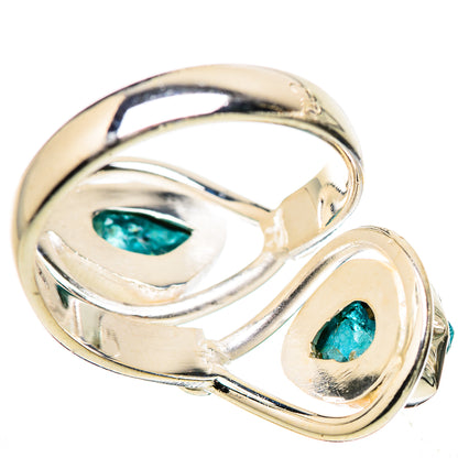 Blue Fluorite Rings handcrafted by Ana Silver Co - RING132631 - Photo 3