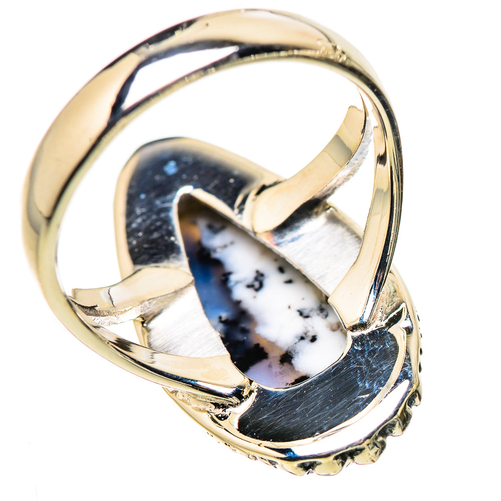Dendritic Opal Rings handcrafted by Ana Silver Co - RING132641 - Photo 3