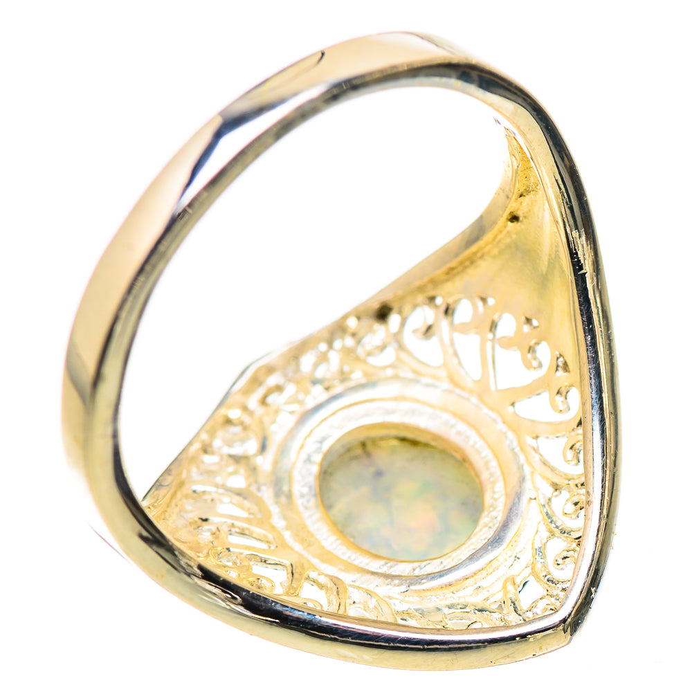 Ethiopian Opal Rings handcrafted by Ana Silver Co - RING132644 - Photo 3