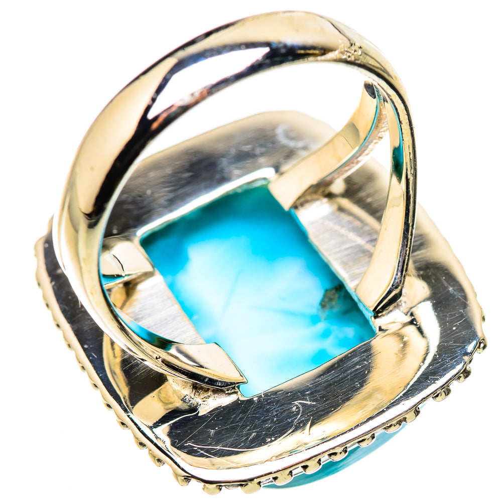 Larimar Rings handcrafted by Ana Silver Co - RING132654 - Photo 3