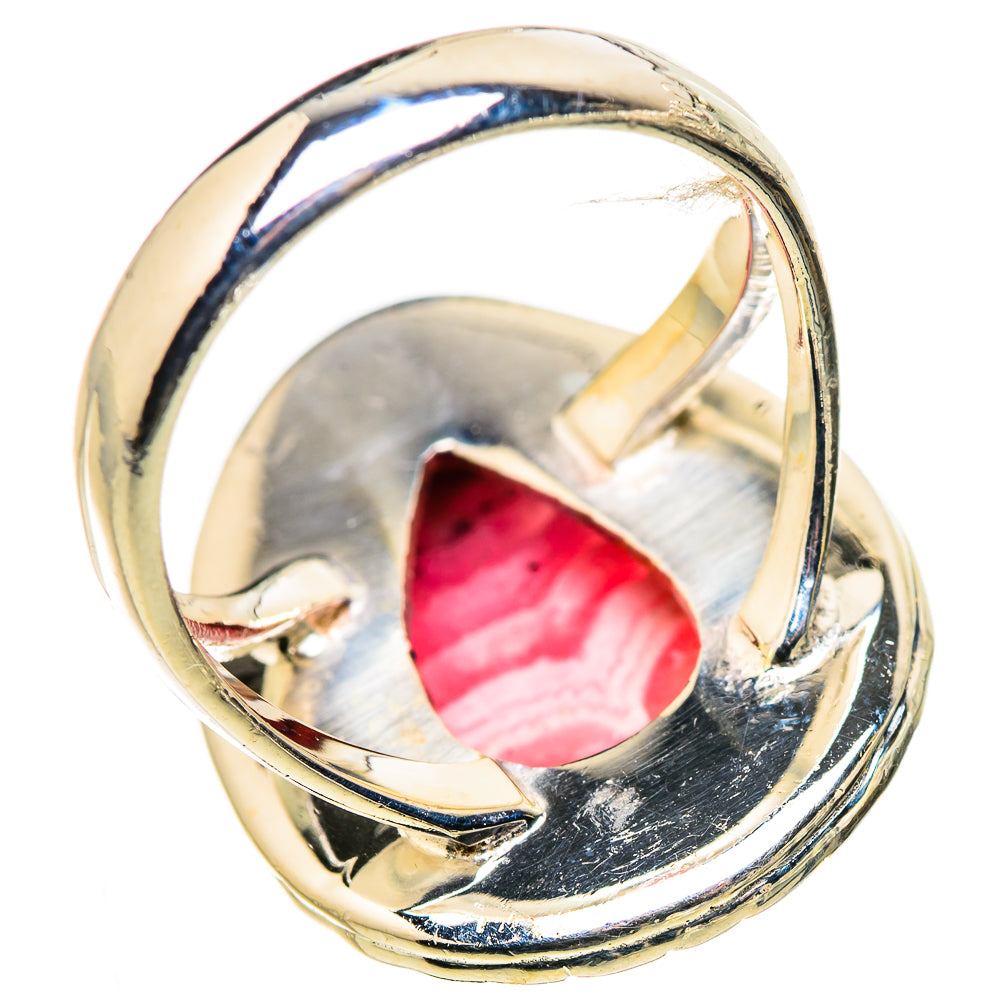 Rhodochrosite Rings handcrafted by Ana Silver Co - RING132658 - Photo 3