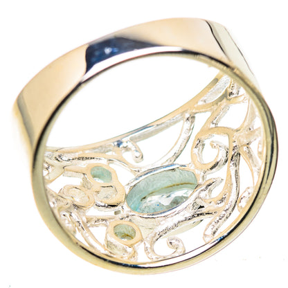 Blue Topaz Rings handcrafted by Ana Silver Co - RING132665 - Photo 3