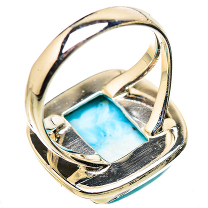 Larimar Rings handcrafted by Ana Silver Co - RING132673 - Photo 3