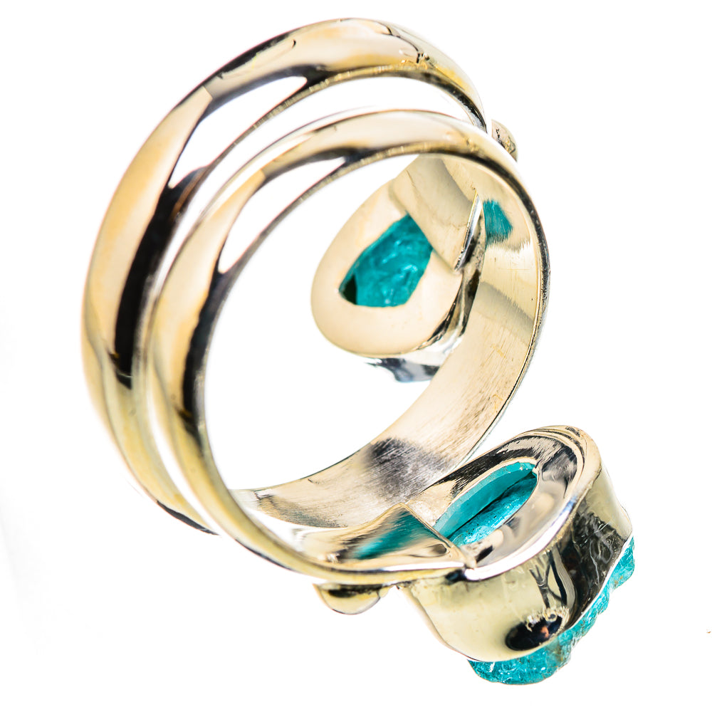 Blue Fluorite Rings handcrafted by Ana Silver Co - RING132674 - Photo 3