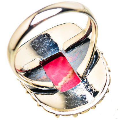 Rhodochrosite Rings handcrafted by Ana Silver Co - RING132679 - Photo 3
