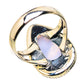 Blue Lace Agate Rings handcrafted by Ana Silver Co - RING132684 - Photo 3