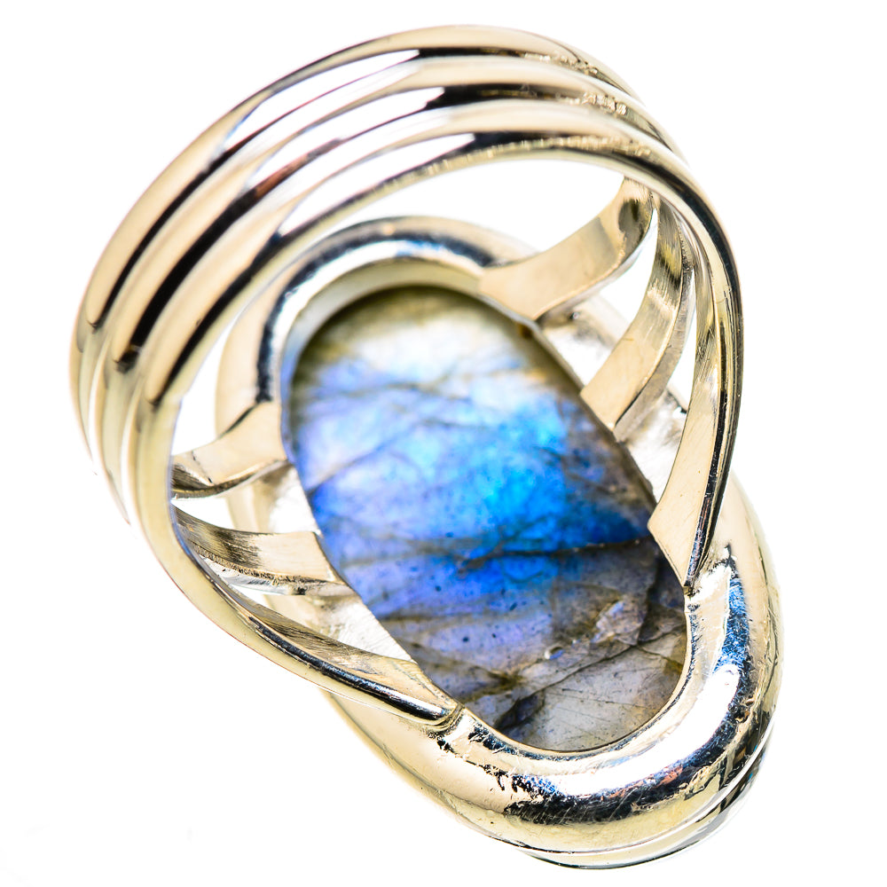 Labradorite Rings handcrafted by Ana Silver Co - RING132688 - Photo 3