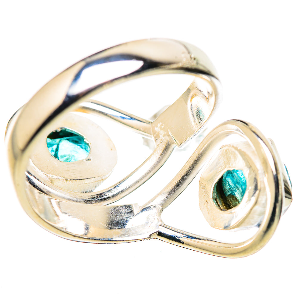 Blue Fluorite Rings handcrafted by Ana Silver Co - RING132691 - Photo 3