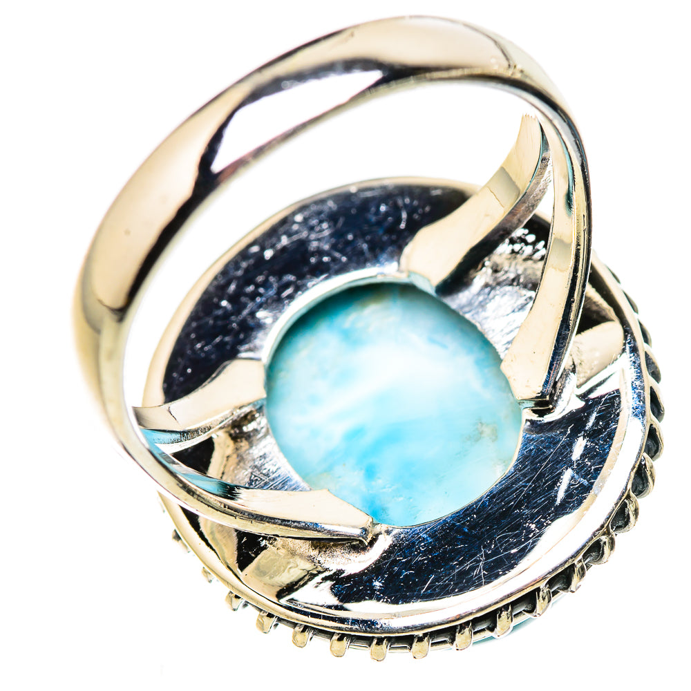 Larimar Rings handcrafted by Ana Silver Co - RING132693 - Photo 3