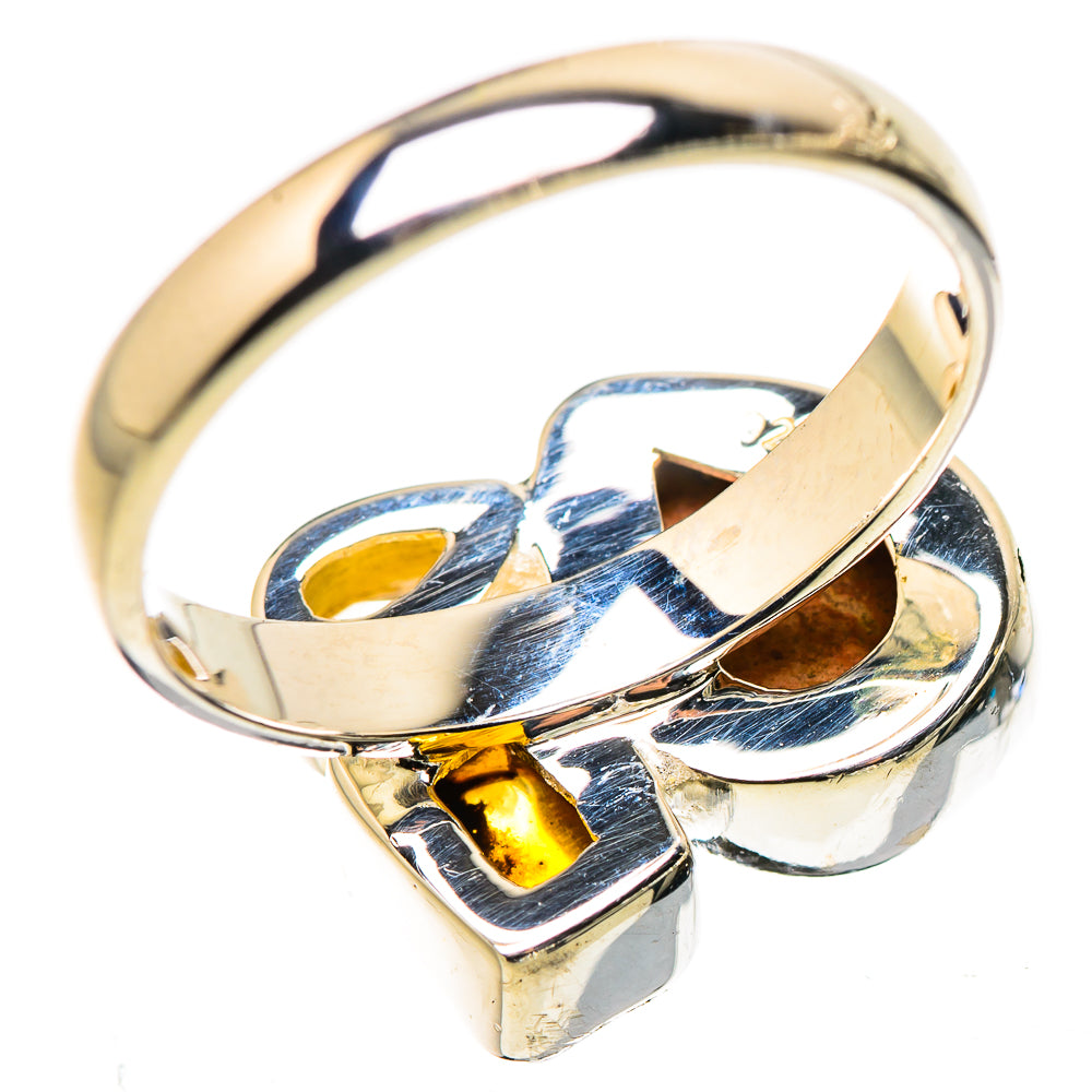 Mexican Fire Opal Rings handcrafted by Ana Silver Co - RING132706 - Photo 3