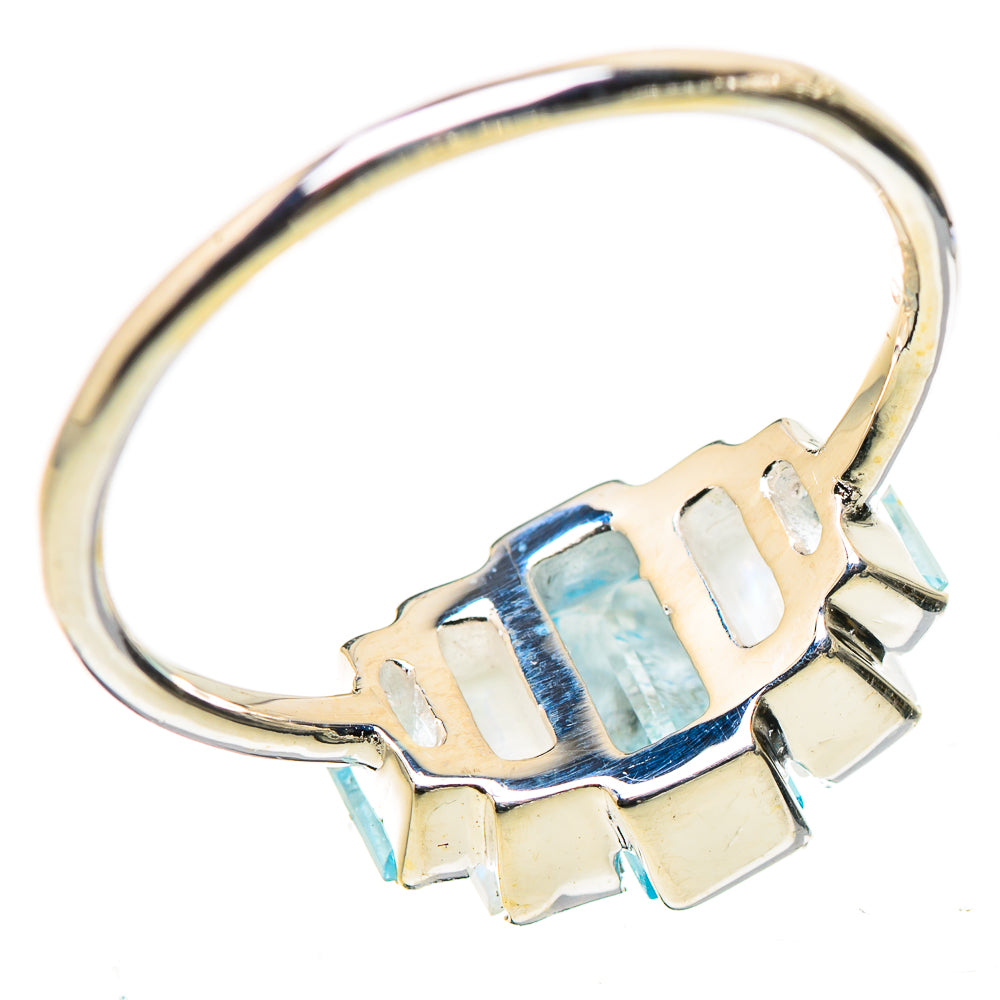 Blue Topaz Rings handcrafted by Ana Silver Co - RING132708 - Photo 3