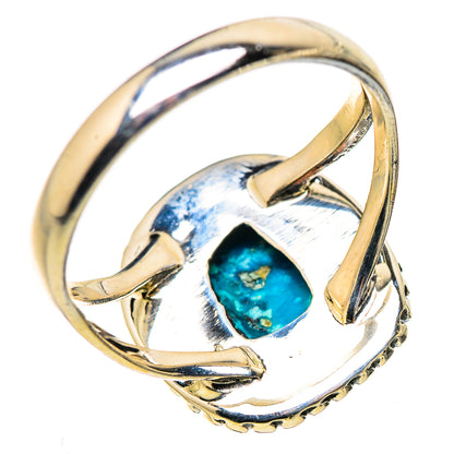 Malachite In Chrysocolla Rings handcrafted by Ana Silver Co - RING132711 - Photo 3