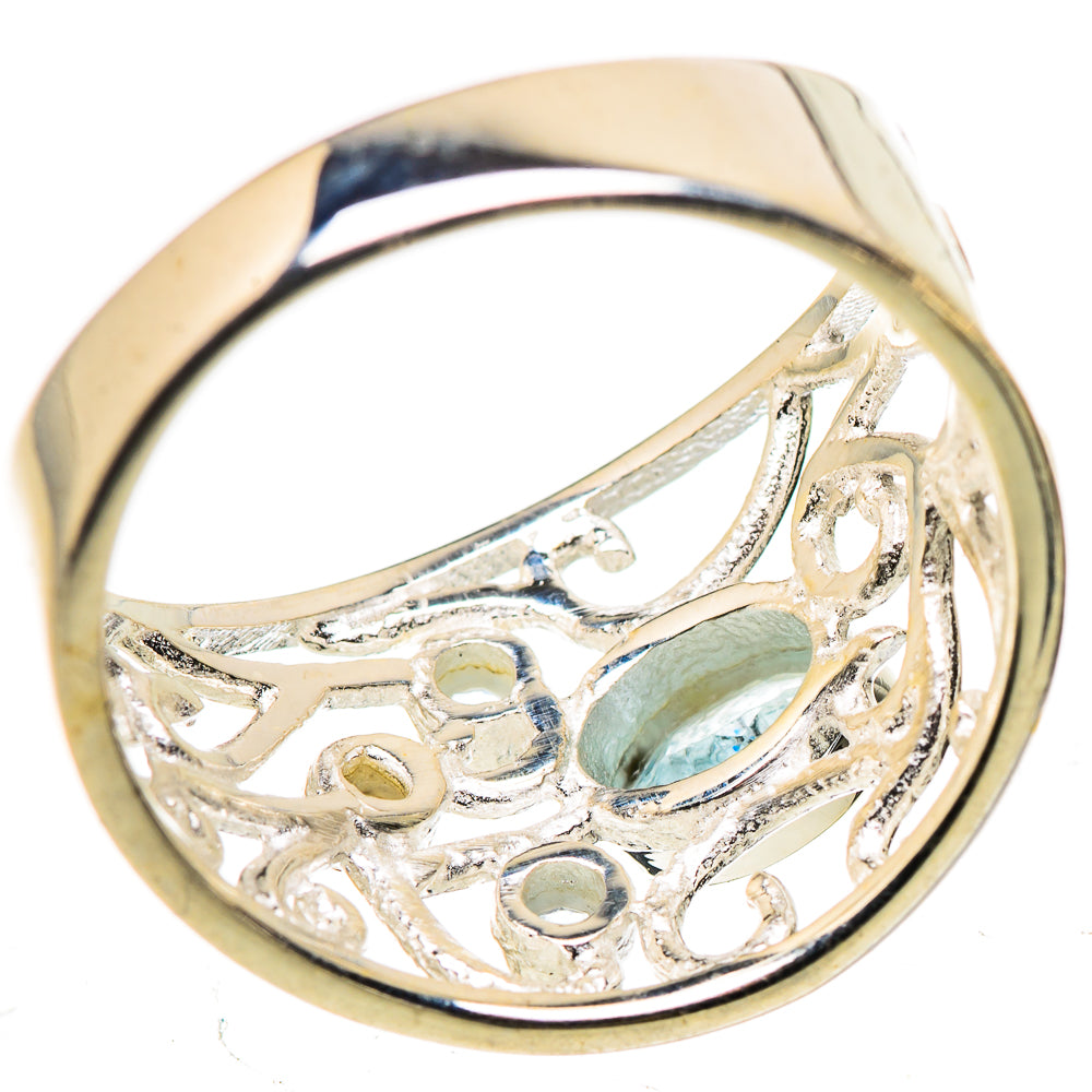 Blue Topaz Rings handcrafted by Ana Silver Co - RING132713 - Photo 3