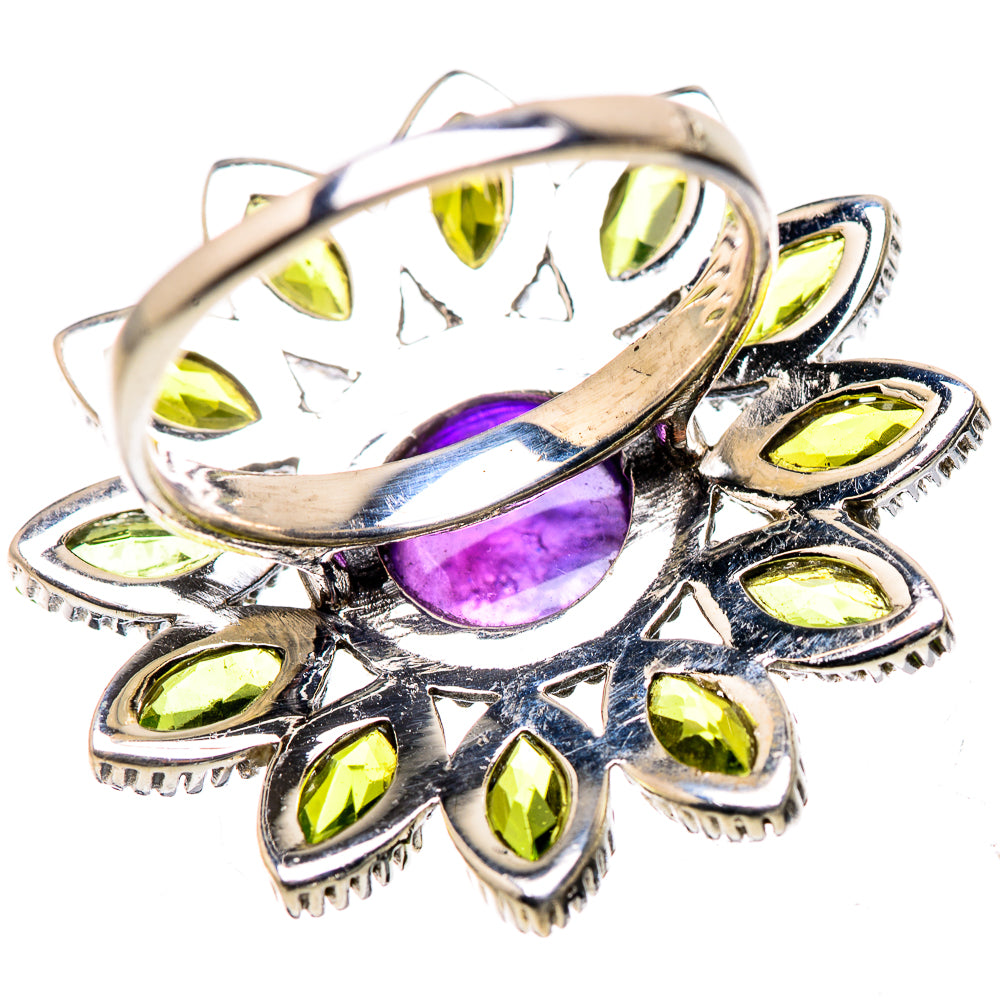 Amethyst Rings handcrafted by Ana Silver Co - RING132724 - Photo 3