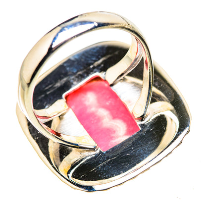 Rhodochrosite Rings handcrafted by Ana Silver Co - RING132727 - Photo 3
