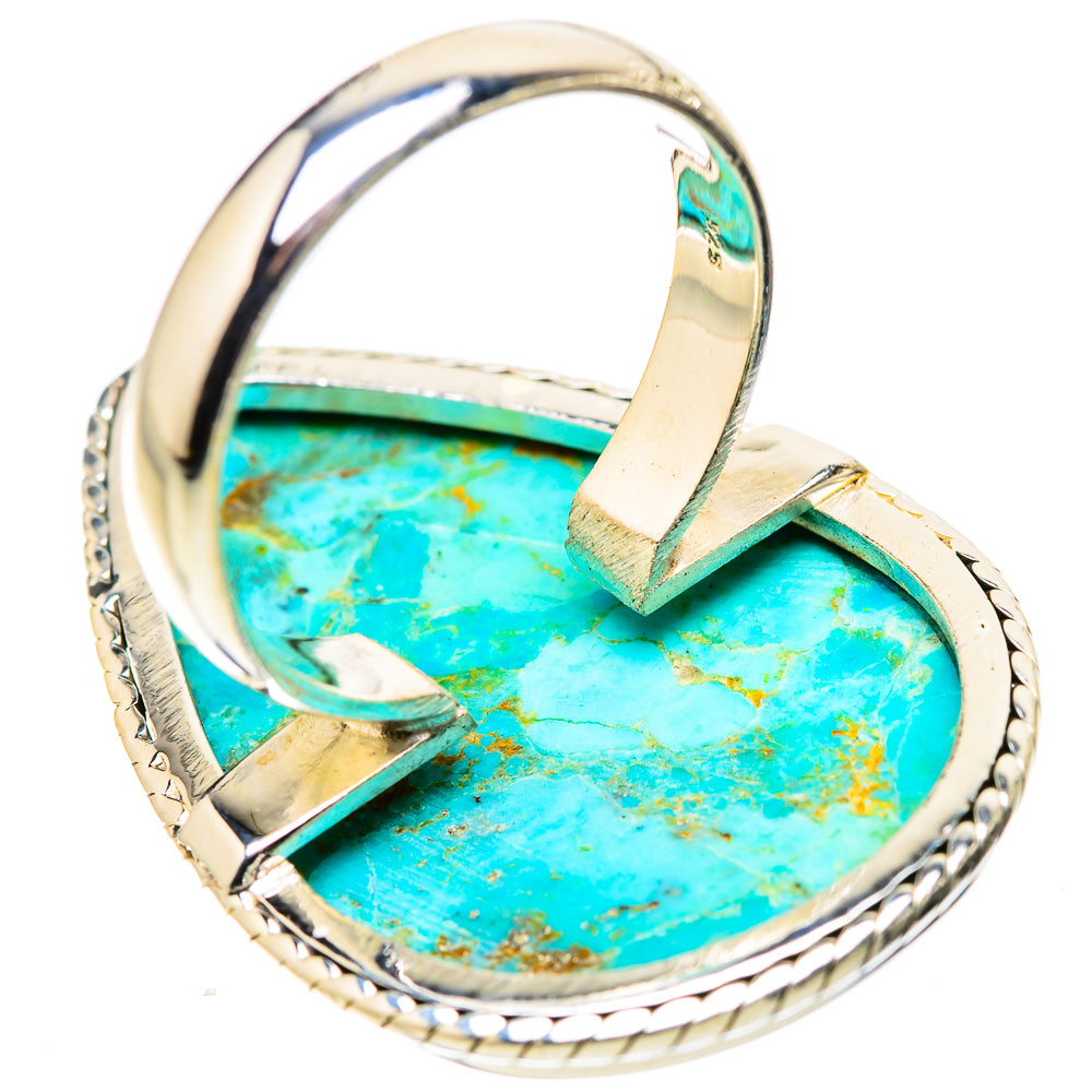 Chrysocolla Rings handcrafted by Ana Silver Co - RING132746 - Photo 3
