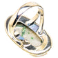 Green Tourmaline In Quartz Rings handcrafted by Ana Silver Co - RING132750 - Photo 3