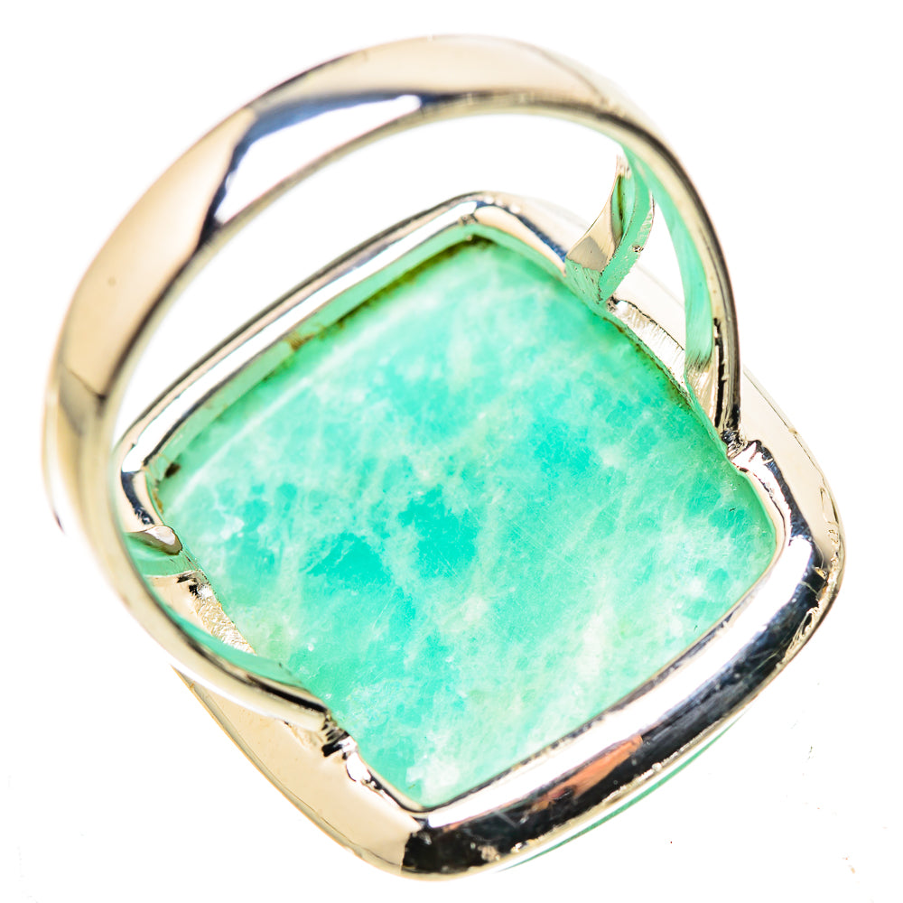 Amazonite Rings handcrafted by Ana Silver Co - RING132752 - Photo 3