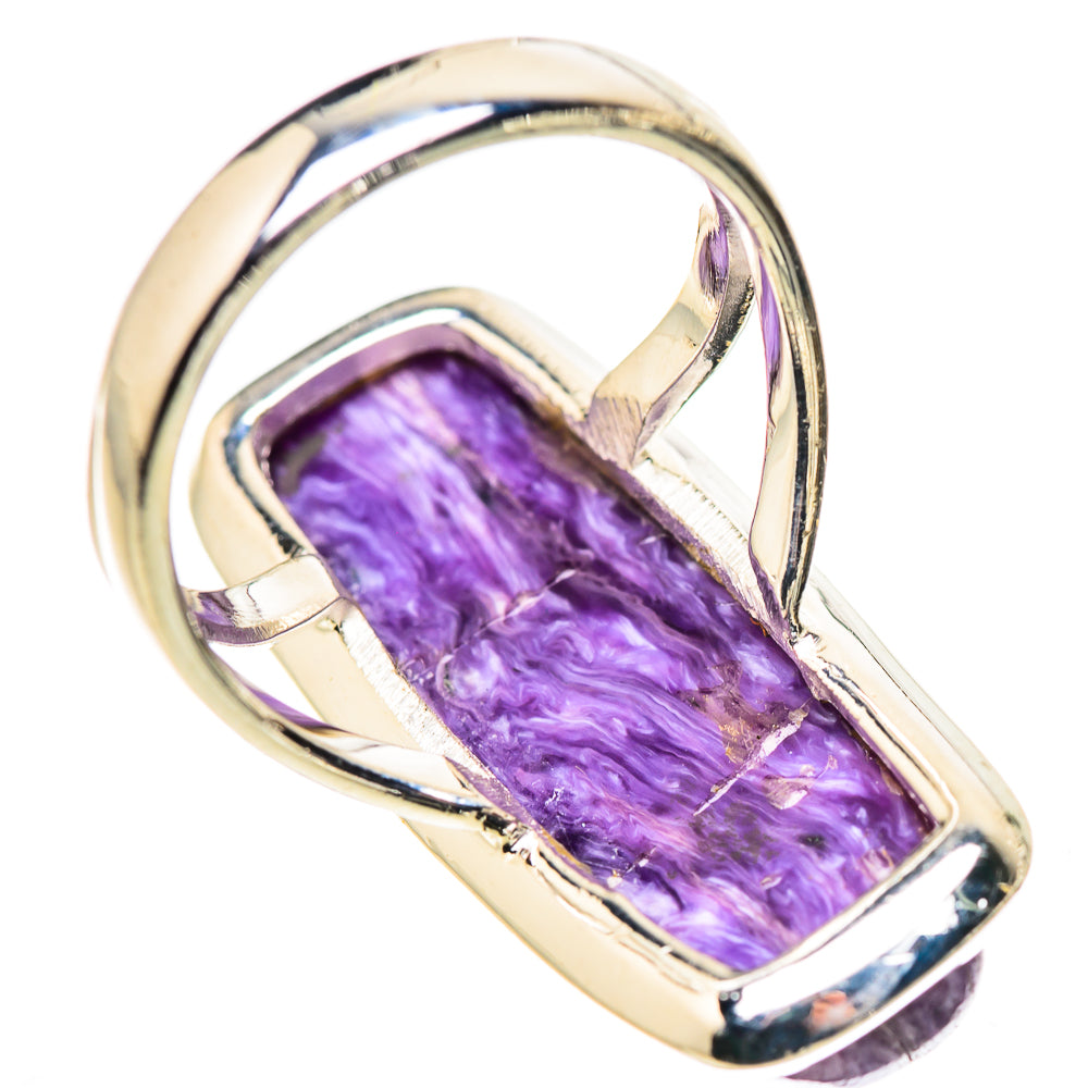Charoite Rings handcrafted by Ana Silver Co - RING132756 - Photo 3