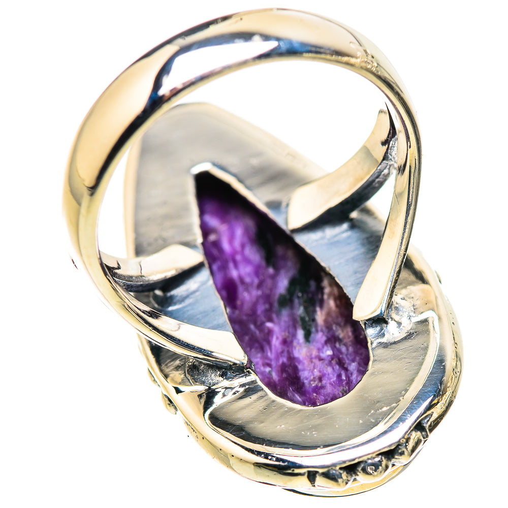 Charoite Rings handcrafted by Ana Silver Co - RING132757 - Photo 3