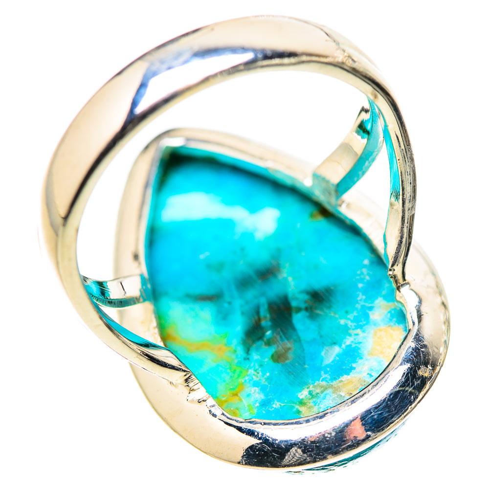 Chrysocolla Rings handcrafted by Ana Silver Co - RING132762 - Photo 3