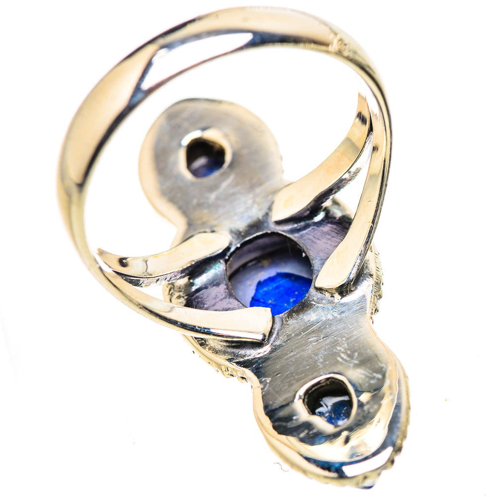 Lapis Lazuli Rings handcrafted by Ana Silver Co - RING132764 - Photo 3