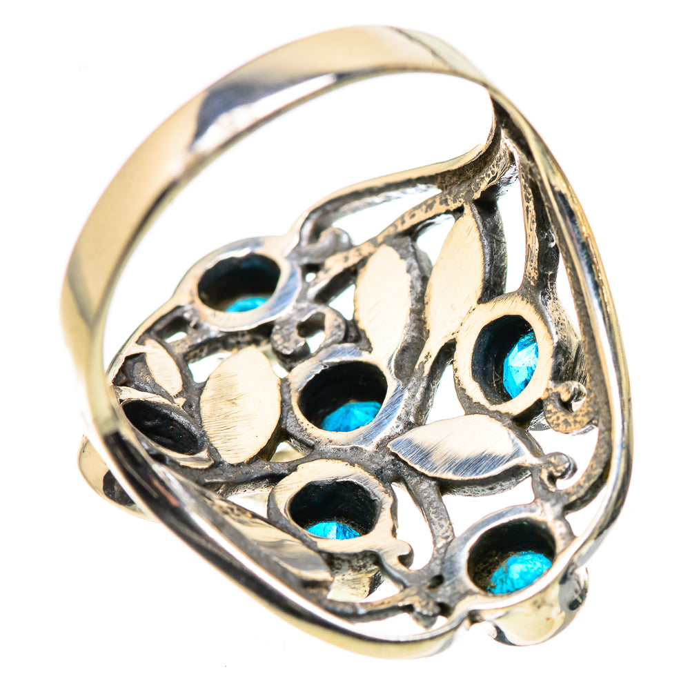 Swiss Blue Topaz Rings handcrafted by Ana Silver Co - RING132765 - Photo 3