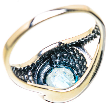 Blue Topaz Rings handcrafted by Ana Silver Co - RING132770 - Photo 3