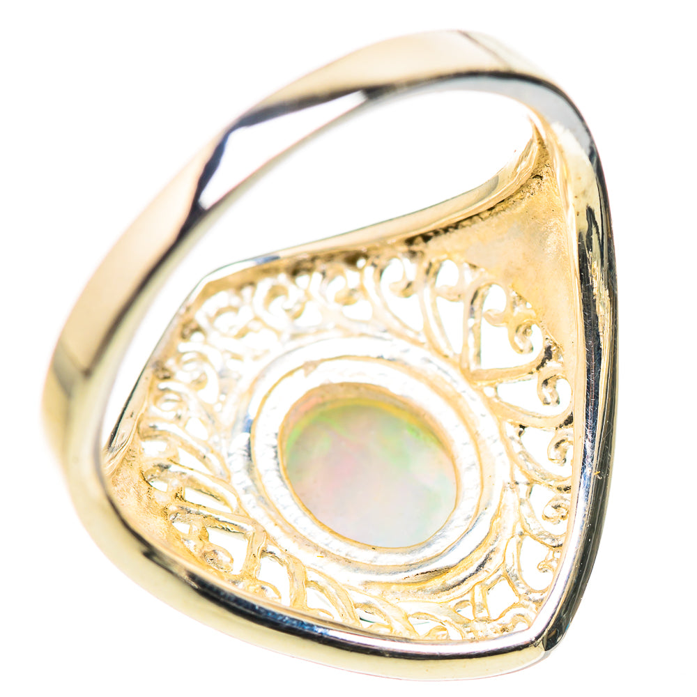 Ethiopian Opal Rings handcrafted by Ana Silver Co - RING132787 - Photo 3