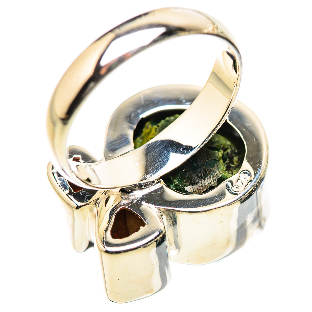 Coconut Geode Druzy Rings handcrafted by Ana Silver Co - RING132802 - Photo 3