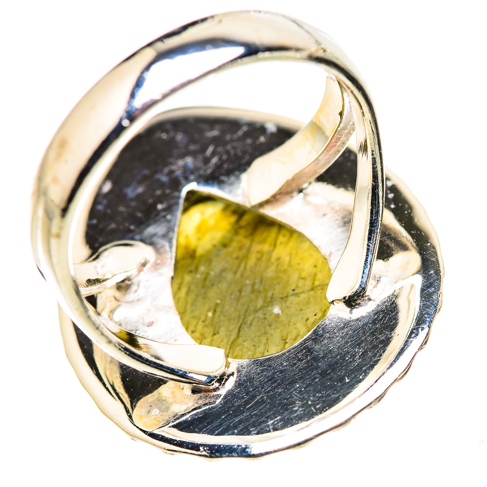 Labradorite Rings handcrafted by Ana Silver Co - RING132824 - Photo 3