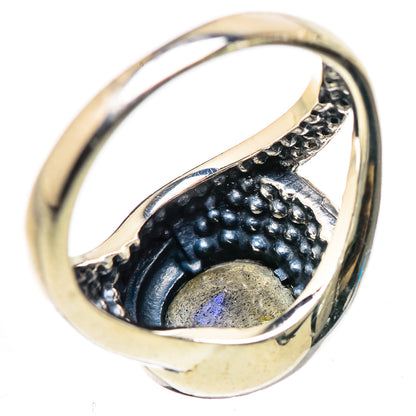 Labradorite Rings handcrafted by Ana Silver Co - RING132828 - Photo 3