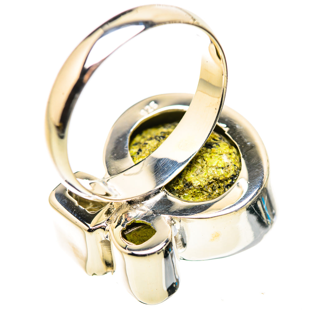 Coconut Geode Druzy Rings handcrafted by Ana Silver Co - RING132830 - Photo 3