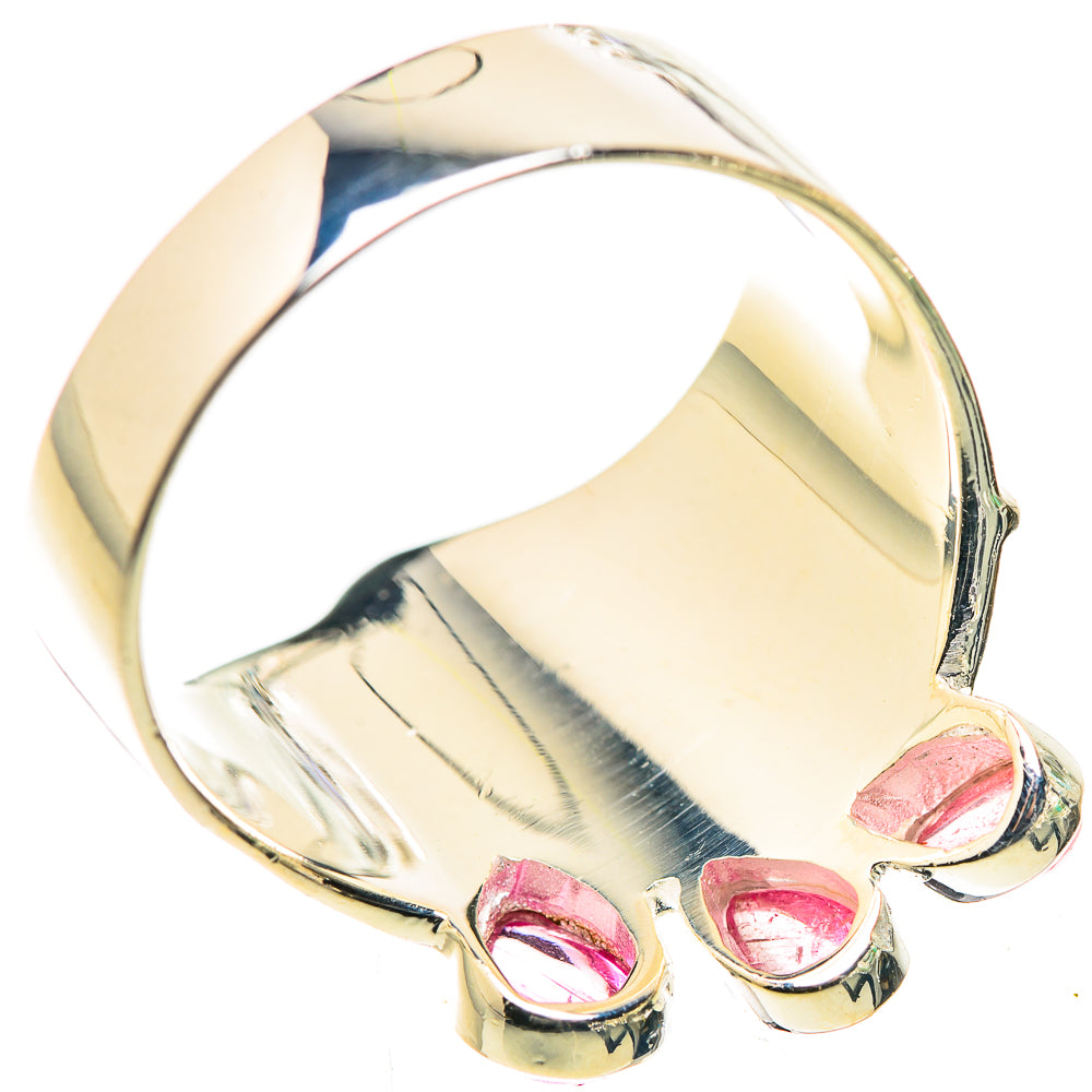 Pink Tourmaline Rings handcrafted by Ana Silver Co - RING132833 - Photo 3