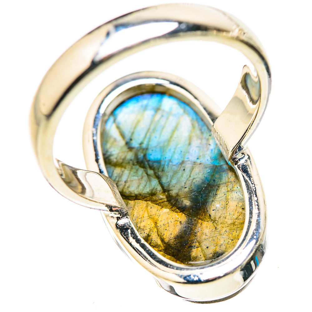 Labradorite Rings handcrafted by Ana Silver Co - RING132846 - Photo 3