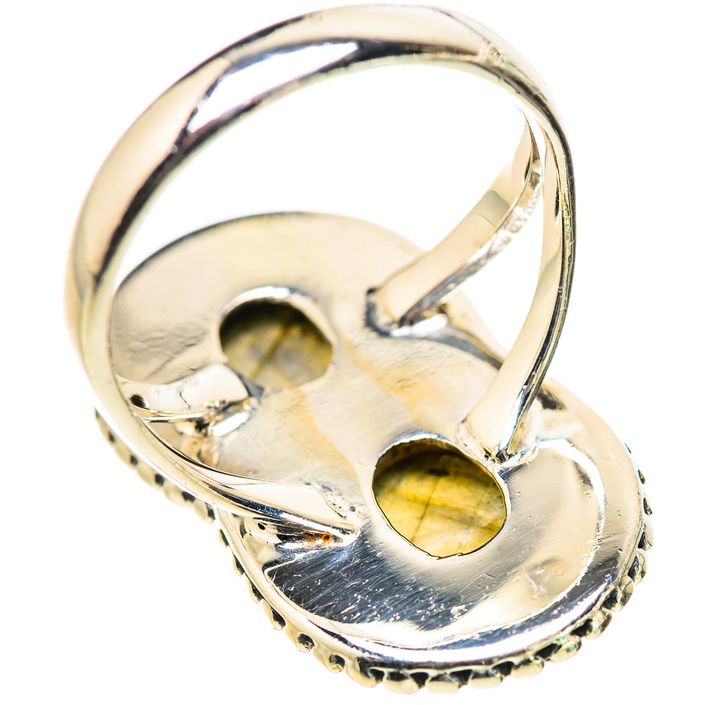 Labradorite Rings handcrafted by Ana Silver Co - RING132851 - Photo 3